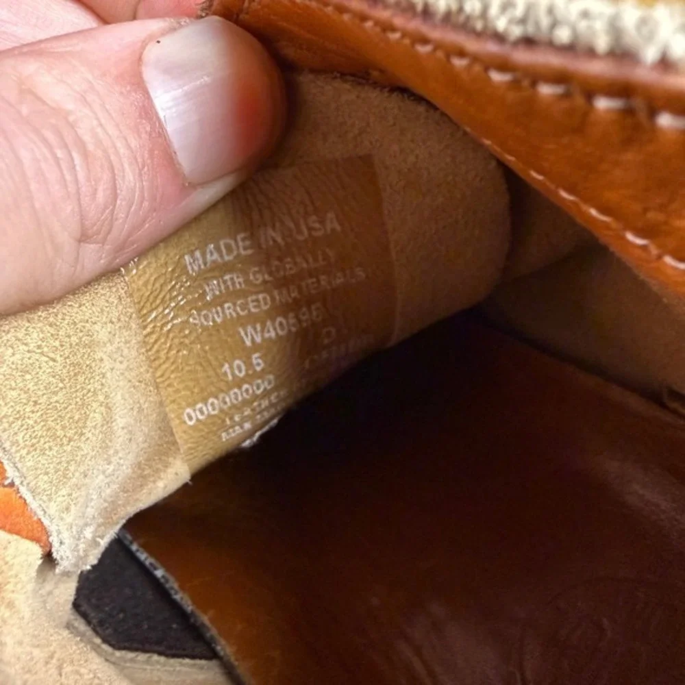 Wolverine 1000 Mile W40595 Tan Suede Leather Mid Top Sneaker‎ Mens 10.5D